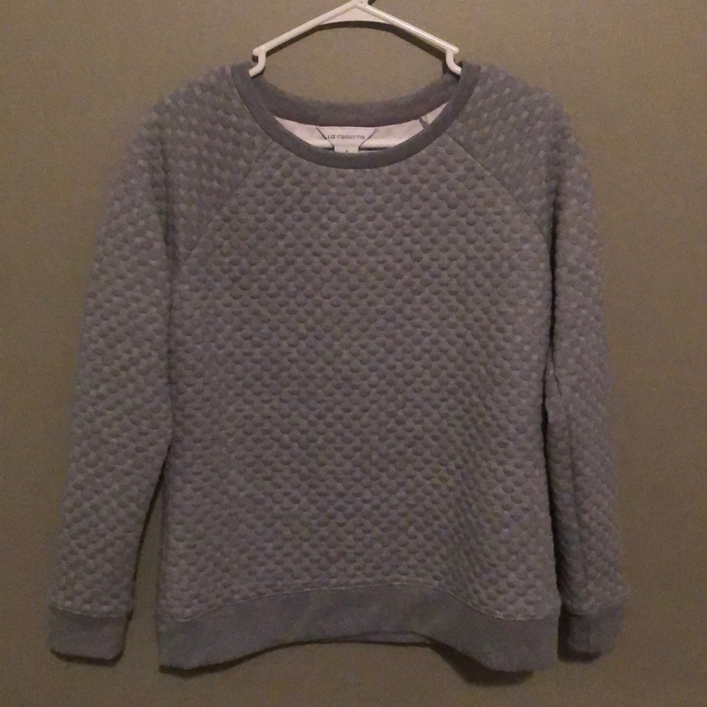 Liz Claiborne Gray Sweater